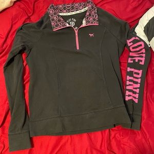 PINK VS half zip